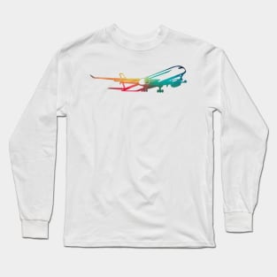 Rainbow aircraft Long Sleeve T-Shirt